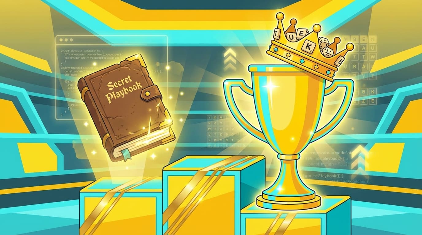 Competitive word game tournament with focused players