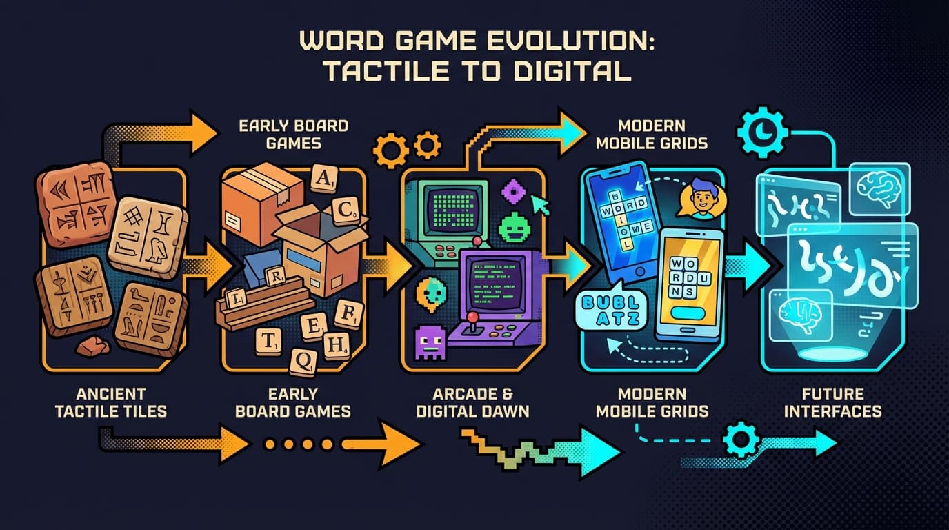 From Ancient Tiles to Digital Grids: The Wild History of Word Games