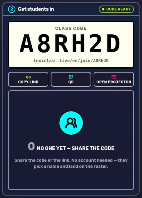 Put the code where they can see it